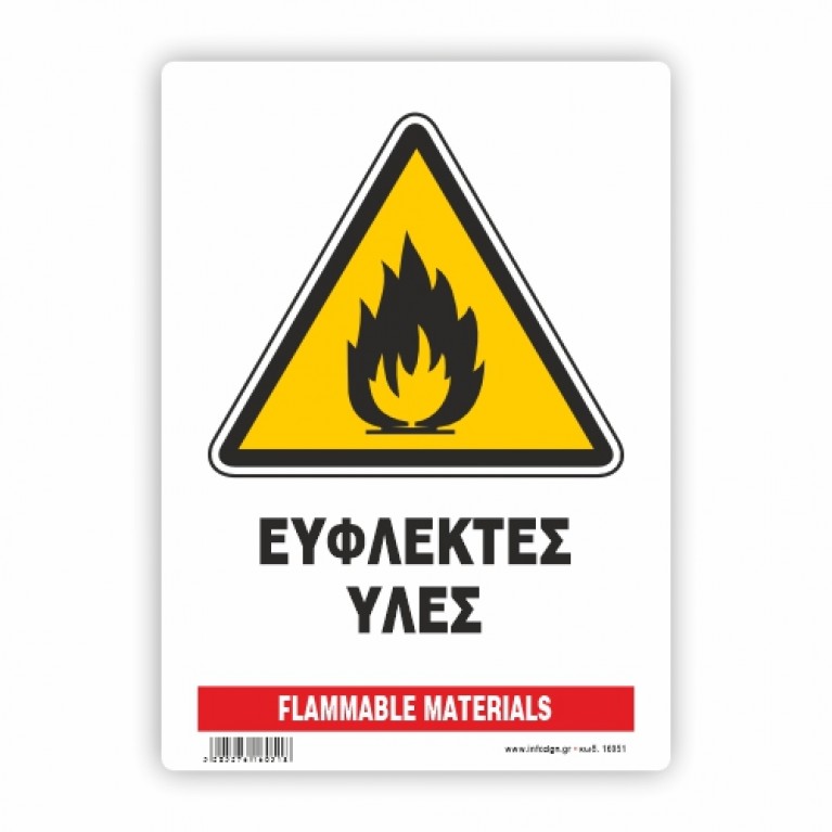 ΕΥΦΛΕΚΤΕΣ ΥΛΕΣ ΥΨΗΛΗ ΘΕΡΜΟΚΡΑΣΙΑ / Highly Flammable Objects High Temperatures