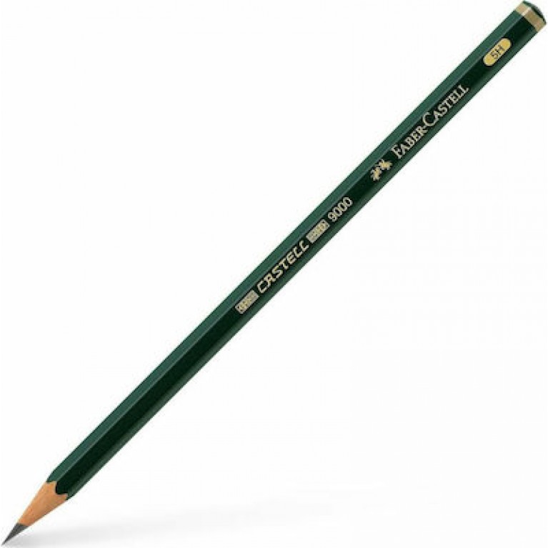 Faber-Castell 9000 Μολύβι 5H Πράσινο 119015