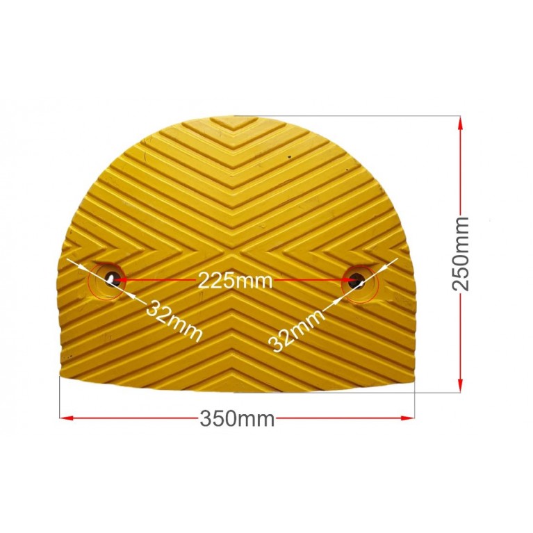 ΣΑΜΑΡΑΚΙ ΔΡΟΜΟΥ PARK-DH-215-EY Ακραίο κομμάτι κίτρινο / μαύρο