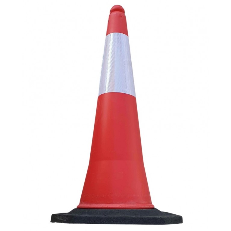 ΠΛΑΣΤΙΚΟΣ ΚΩΝΟΣ 50cm  ΜΕ ΒΑΡΙΑ ΛΑΣΤΙΧΕΝΙΑ ΒΑΣΗ