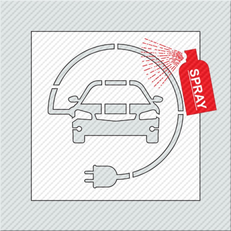 STENCIL ΦΟΡΤΙΣΗ ΑΥΤΟΚΙΝΗΤΟΥ ΑΠΟΤΥΠΩΣΗ ΣΗΜΑΤΟΣ ΣΕ ΕΠΙΦΑΝΕΙΕΣ(ΕΔΑΦΟΣ,ΤΟΙΧΟΣ)