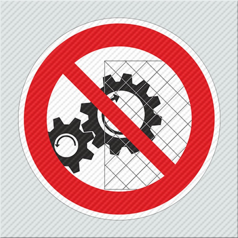 ΑΠΑΓΟΡΕΥΕΤΑΙ Η ΑΦΑΙΡΕΣΗ ΠΡΟΣΤΑΤΕΥΤΙΚΩΝ ΑΠΟ ΤΑ ΜΗΧΑΝΗΜΑΤΑ  / DO NOT ALTER OR REMOVE SAFETY BARRIERS