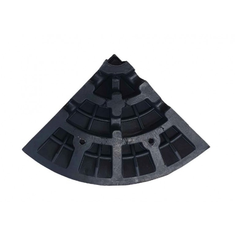 ΡΑΜΠΑ ΠΕΖΟΔΡΟΜΙΟΥ ΕΛΑΣΤΙΚΗ ΧΡΩΜΑΤΙΣΤΗ ΑΚΡΙΑΝΟ ΤΜΗΜΑ 10 cm