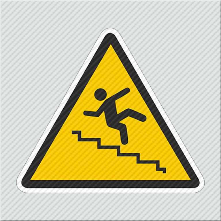 ΠΡΟΣΟΧΗ ΣΚΑΛΕΣ / CAUTION STAIRS