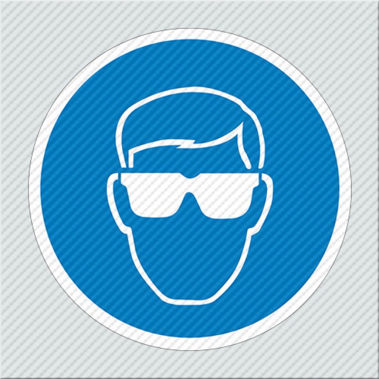  ΥΠΟΧΡΕΩΤΙΚΗ ΠΡΟΣΤΑΣΙΑ ΜΑΤΙΩΝ / SAFETY GLASSES REQUIRED