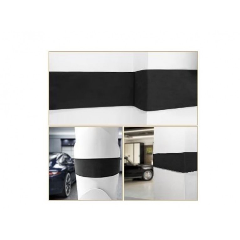 ΑΥΤΟΚΟΛΛΗΤΟ ΑΦΡΩΔΕΣ ΠΡΟΣΤΑΤΕΥΤΙΚΟ ΤΟΙΧΩΝ ΜΑΥΡΟ  ΣΕ ΡΟΛΟ Συσκευασία 2 τμχ