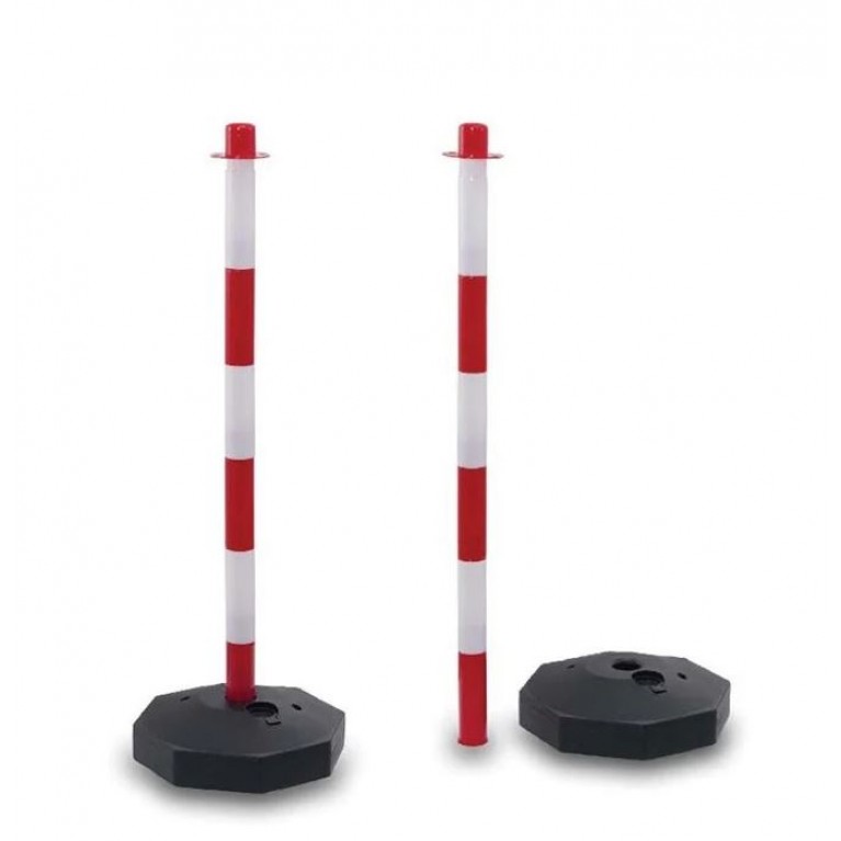 ΚΟΛΩΝΑ ΣΗΜΑΝΣΗΣ PVC ΜΕ ΒΑΣΗ ΠΟΥ ΓΕΜΙΖΕΤΑΙ ΜΕ 3 kg ΝΕΡΟ/AMMOΣ