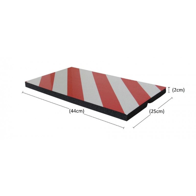 ΑΥΤΟΚΟΛΛΗΤΟ ΑΦΡΩΔΕΣ ΠΡΟΣΤΑΤΕΥΤΙΚΟ ΑΝΑΚΛΑΣΤΙΚΟ ΓΩΝΙΑΚΟ Συσκ. 4 τμχ