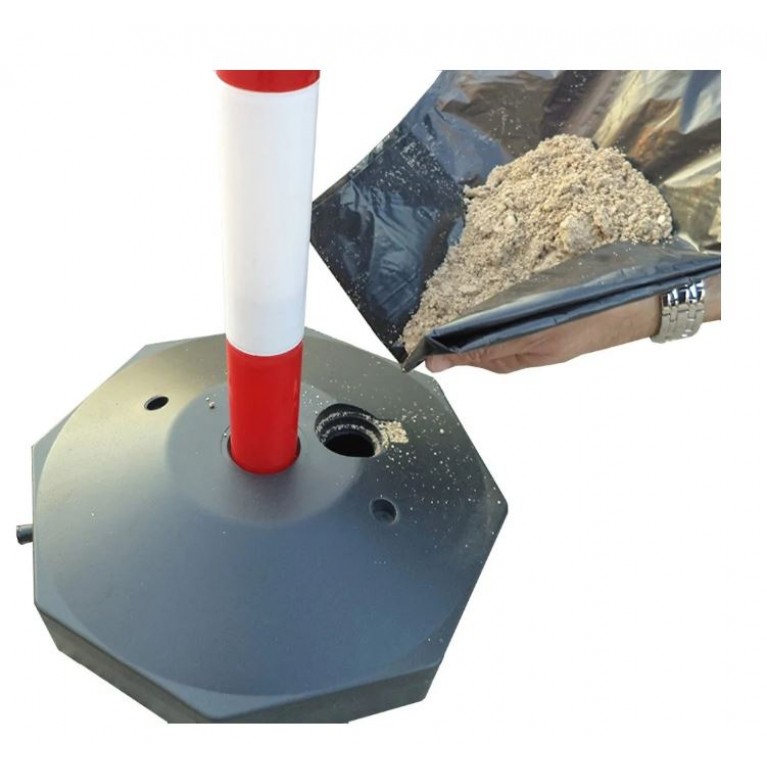 ΚΟΛΩΝΑ ΣΗΜΑΝΣΗΣ PVC ΜΕ ΒΑΣΗ ΠΟΥ ΓΕΜΙΖΕΤΑΙ ΜΕ 3 kg ΝΕΡΟ/AMMOΣ