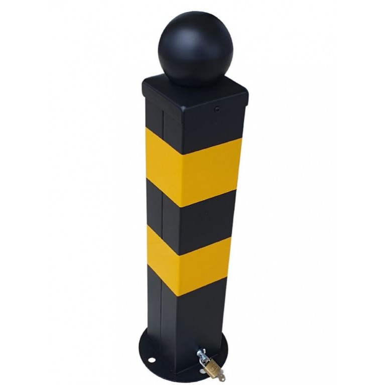 ΜΕΤΑΛΛΙΚΟ ΚΟΛΩΝΑΚΙ AΦΑΙΡΟΥΜΕΝΟ ΜΕ ΣΦΑΙΡΑ ΚΑΙ ΛΟΥΚΕΤΟ