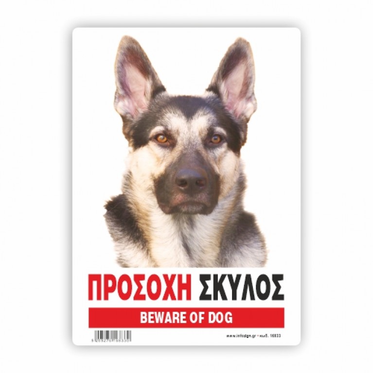 ΠΡΟΣΟΧΗ ΣΚΥΛΟΣ / BEWARE OF DOG