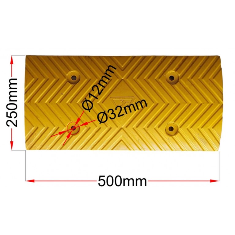 ΣΑΜΑΡΑΚΙ ΔΡΟΜΟΥ PARK-DH-210-MY Μεσαίο κομμάτι κίτρινο / μαύρο