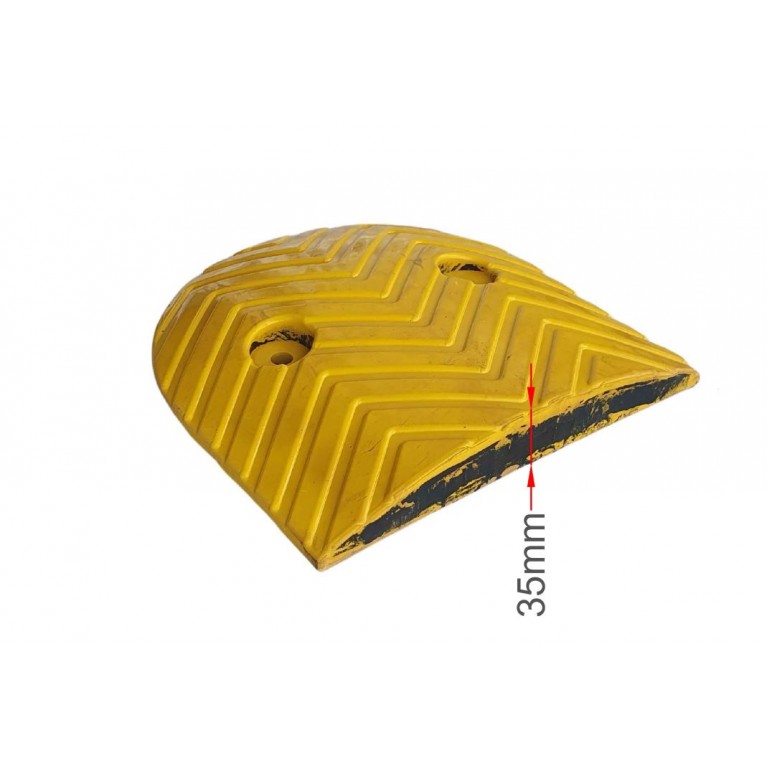 ΣΑΜΑΡΑΚΙ ΔΡΟΜΟΥ PARK-DH-210-EY Ακραίο κομμάτι κίτρινο / μαύρο