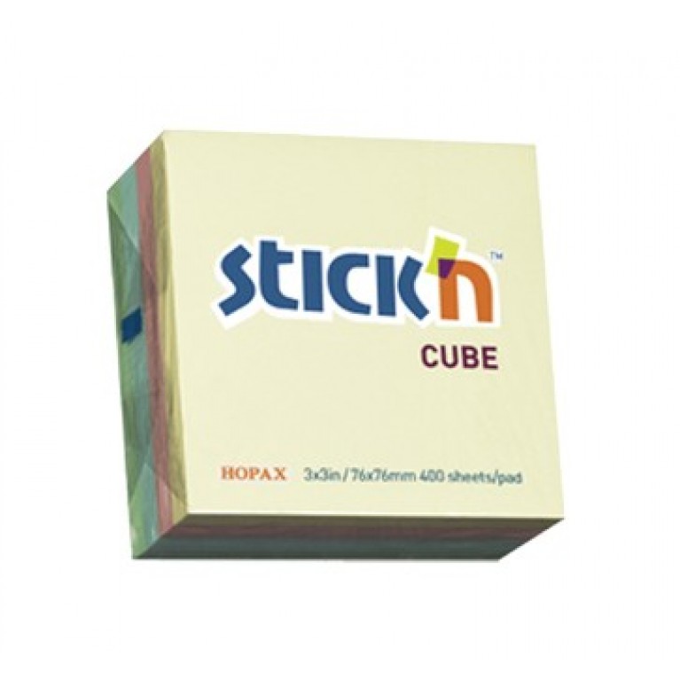 DELI ΧΑΡΤΙΑ ΣΗΜΕΙΩΣΕΩΝ ΑΥΤΟΚΟΛΛΗΤΑ BLISTER 100 ΦΥΛΛΑ 76x126mm STICK UP ΝΕΟΝ