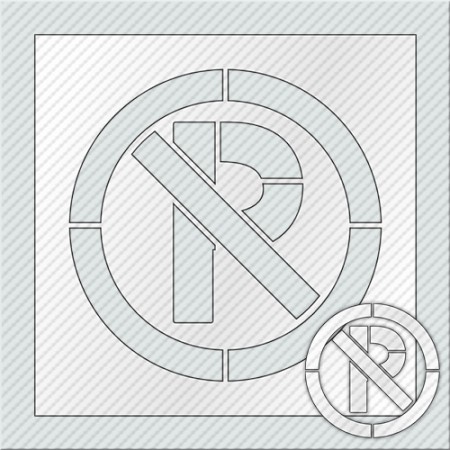 STENCIL ΑΠΑΓΟΡΕΥΕΤΑΙ ΤΟ ΠΑΡΚΑΡΙΣΜΑ ΑΠΟΤΥΠΩΣΗ ΣΗΜΑΤΟΣ ΣΕ ΕΠΙΦΑΝΕΙΕΣ(ΕΔΑΦΟΣ,ΤΟΙΧΟΣ)