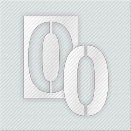 STENCIL ΑΡΙΘΜΟΥ 0 ΑΠΟΤΥΠΩΣΗ ΣΗΜΑΤΟΣ ΣΕ ΕΠΙΦΑΝΕΙΕΣ(ΕΔΑΦΟΣ,ΤΟΙΧΟΣ)