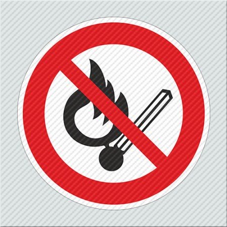 ΑΠΑΓΟΡΕΥΕΤΑΙ Η ΧΡΗΣΗ ΦΛΟΓΑΣ ΚΑΙ ΤΟ ΚΑΠΝΙΣΜΑ / No SMOKING, MATCHES OR OPEN LIGHTS