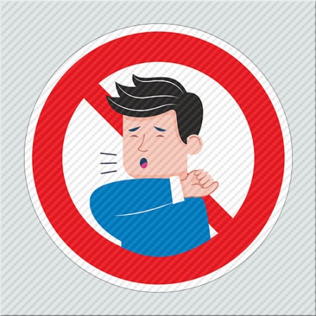 ΑΠΑΓΟΡΕΥΕΤΑΙ Η ΕΙΣΟΔΟΣ ΣΕ ΑΤΟΜΑ ΜΕ ΣΥΜΠΤΩΜΑΤΑ ΓΡΙΠΗΣ / PEOPLE WITH FLU SYMPTOMS ARE NOT ALLOWED TO ENTER