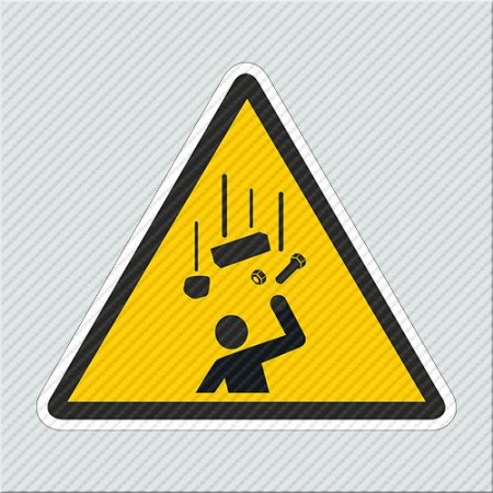 ΚΙΝΔΥΝΟΣ ΑΠΟ ΠΤΩΣΗ ΑΝΤΙΚΕΙΜΕΝΩΝ / DANGER FALLING OBJECTS