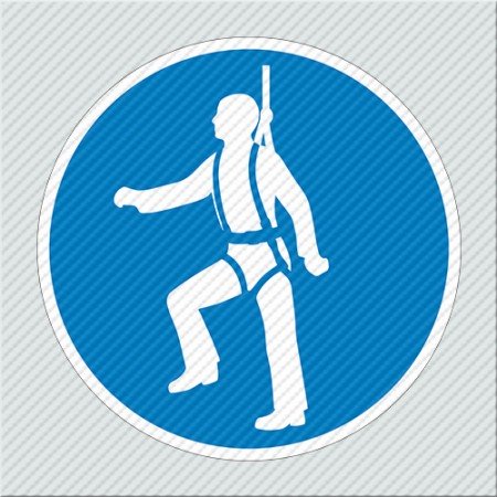 ΥΠΟΧΡΕΩΤΙΚΗ ΑΤΟΜΙΚΗ ΠΡΟΣΤΑΣΙΑ ΕΝΑΝΤΙ ΠΤΩΣΕΩΝ / FALL PROTECTION REQUIRED IN THIS AREA