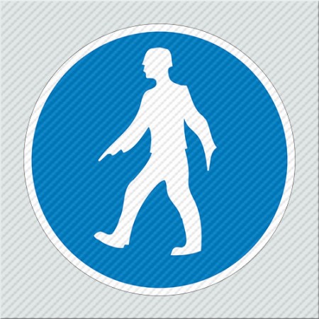 ΥΠΟΧΡΕΩΤΙΚΗ ΔΙΑΒΑΣΗ ΠΕΖΩΝ / PEDESTRIAN CROSSING