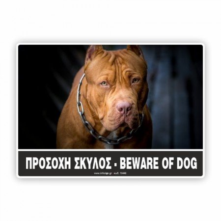 ΠΡΟΣΟΧΗ ΣΚΥΛΟΣ / BEWARE OF DOG