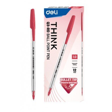 DELI ΣΤΥΛΟ 1.0 THINK ΜΠΛΕ 12 ΤΕΜΑΧΙΑ