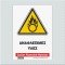 ΑΝΑΦΛΕΞΙΜΕΣ ΥΛΕΣ / CAUTION FLAMMABLE MATERIALS
