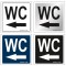 ΤΟΥΑΛΕΤΑ ΑΡΙΣΤΕΡΑ / WC TO THE LEFT 