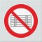 ΑΠΑΓΟΡΕΥΕΤΑΙ Η ΤΟΠΟΘΕΤΗΣΗ ΦΟΡΤΙΩΝ / NO LOADING ALLOWED