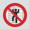 ΑΠΑΓΟΡΕΥΕΤΑΙ Η ΑΝΑΡΡΙΧΗΣΗ / No CLIMBING ALLOWED