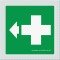 ΠΡΟΣ ΣΤΑΘΜΟ ΠΡΩΤΩΝ ΒΟΗΘΕΙΩΝ (ΒΕΛΟΣ) / TO FIRST AID STATION (ARROW)