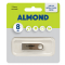 ALMOND FLASH DRIVE USB 2.0 8GB ΜΕΤΑΛΛΙΚΟ MINI