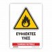 ΕΥΦΛΕΚΤΕΣ ΥΛΕΣ ΥΨΗΛΗ ΘΕΡΜΟΚΡΑΣΙΑ / Highly Flammable Objects High Temperatures