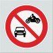 ΑΠΑΓΟΡΕΥΕΤΑΙ Η ΔΙΕΛΕΥΣΗ ΟΧΗΜΑΤΩΝ / ALL MOTOR VEHICLES PROHIBITED