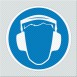 ΥΠΟΧΡΕΩΤΙΚΑ ΦΟΡΑΤΕ ΩΤΟΑΣΠΙΔΕΣ / EAR PROTECTION REQUIRED OR EAR PROTECTION MUST BE WORN 