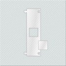 ΓΡΑΜΜΑ - ΑΠΟ PLEXIGLASS ΛΕΥΚΟ ΓΑΛΑΚΤΕΡΟ 5cm ΓΙΑ ΠΙΝΑΚΙΔΕΣ ΟΔΩΝ