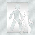 STENCIL ΔΙΑΒΑΣΗ ΠΕΖΩΝ ΑΠΟΤΥΠΩΣΗ ΣΗΜΑΤΟΣ ΣΕ ΕΠΙΦΑΝΕΙΕΣ (ΕΔΑΔΟΣ,ΤΟΙΧΟΣ)