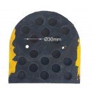 ΣΑΜΑΡΑΚΙ ΔΡΟΜΟΥ PARK-DH-210-EY Ακραίο κομμάτι κίτρινο / μαύρο