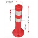 ΕΥΚΑΜΠΤΟ ΚΟΛΩΝΑΚΙ  45CM  PU