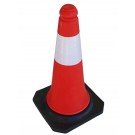 ΠΛΑΣΤΙΚΟΣ ΚΩΝΟΣ 50cm  ΜΕ ΒΑΡΙΑ ΛΑΣΤΙΧΕΝΙΑ ΒΑΣΗ