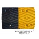 ΣΑΜΑΡΑΚΙ ΔΡΟΜΟΥ PARK-DH-215-MY Μεσαίο κομμάτι κίτρινο-μαύρο