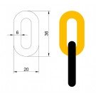 ΠΛΑΣΤΙΚΗ ΑΛΥΣΙΔΑ Κ/Μ 25m