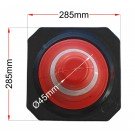 ΠΛΑΣΤΙΚΟΣ ΚΩΝΟΣ 50cm  ΜΕ ΒΑΡΙΑ ΛΑΣΤΙΧΕΝΙΑ ΒΑΣΗ