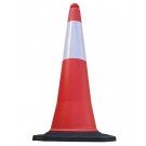 ΠΛΑΣΤΙΚΟΣ ΚΩΝΟΣ 50cm  ΜΕ ΒΑΡΙΑ ΛΑΣΤΙΧΕΝΙΑ ΒΑΣΗ