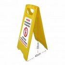 ΠΛΑΣΤΙΚΗ ΠΙΝΑΚΙΔΑ ΤΥΠΟΥ Λ  - ΠΡΟΣΟΧΗ ΜΗΝ ΧΡΗΣΙΜΟΠΟΙΕΙΤΑΙ ΤΟΝ ΑΝΕΚΛΥΣΤΗΡΑ