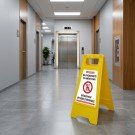 ΠΛΑΣΤΙΚΗ ΠΙΝΑΚΙΔΑ ΤΥΠΟΥ Λ  - ΠΡΟΣΟΧΗ ΜΗΝ ΧΡΗΣΙΜΟΠΟΙΕΙΤΑΙ ΤΟΝ ΑΝΕΚΛΥΣΤΗΡΑ