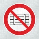 ΑΠΑΓΟΡΕΥΕΤΑΙ Η ΤΟΠΟΘΕΤΗΣΗ ΦΟΡΤΙΩΝ / NO LOADING ALLOWED