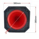 ΠΛΑΣΤΙΚΟΣ ΚΩΝΟΣ 50cm  ΜΕ ΒΑΡΙΑ ΛΑΣΤΙΧΕΝΙΑ ΒΑΣΗ