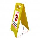 ΠΛΑΣΤΙΚΗ ΠΙΝΑΚΙΔΑ ΤΥΠΟΥ Λ  ΝΟ PARKING